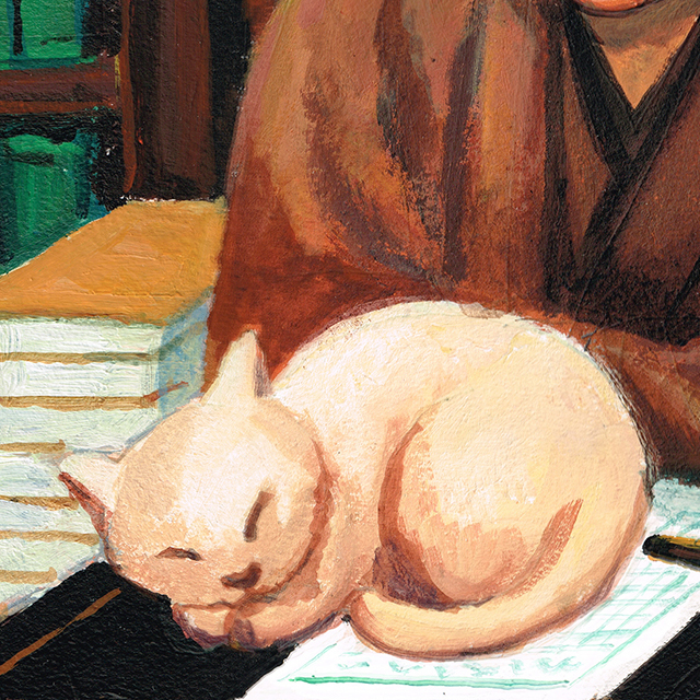 夏目漱石と猫