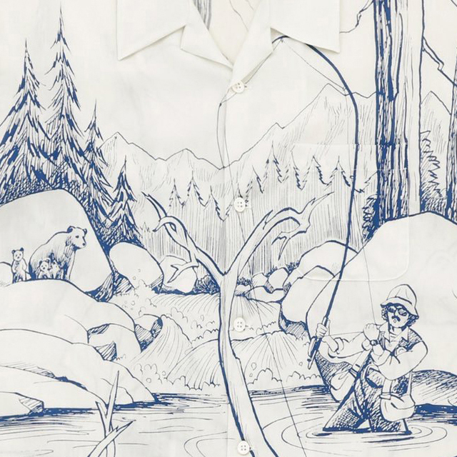 Eanbe(いあんべ)　アロハシャツ